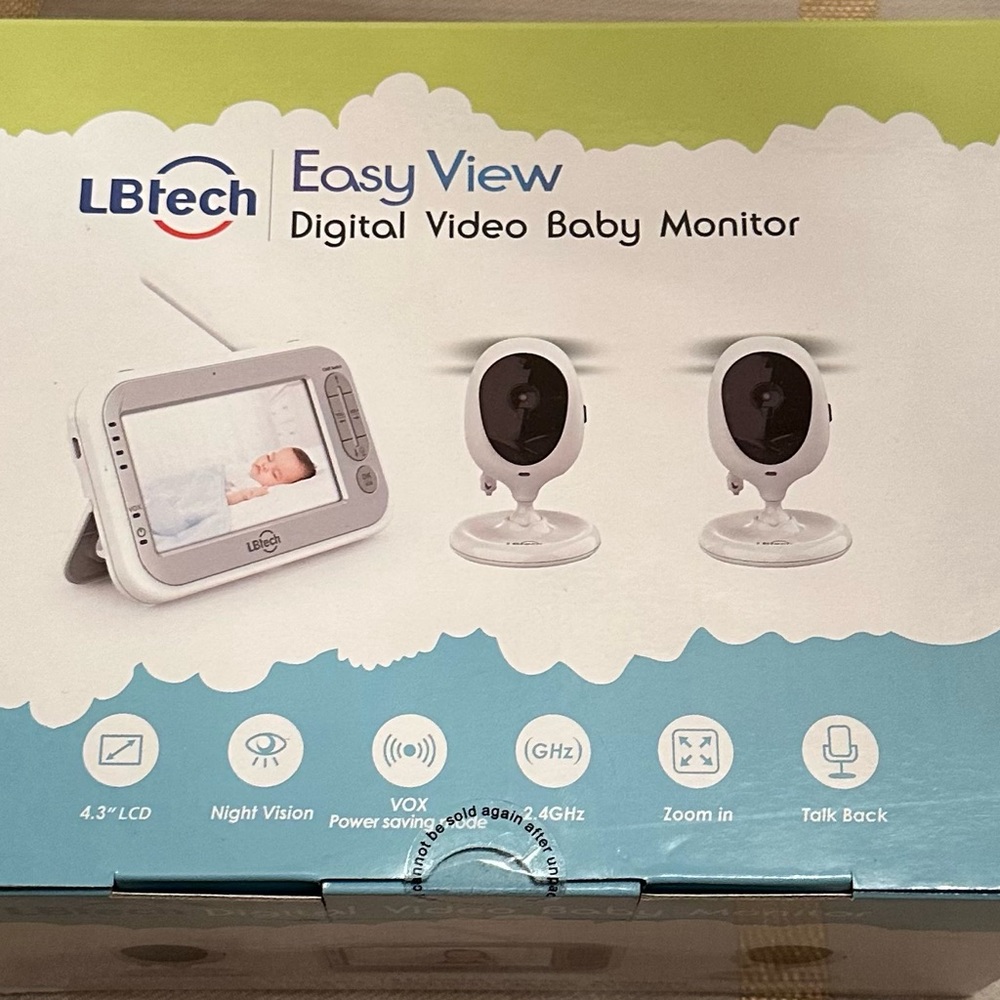 LBtech Digital Video Baby Monitor